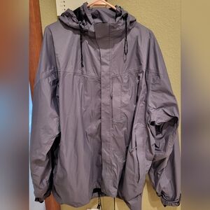 Kirkland Signature Men's Charcoal Raincoat